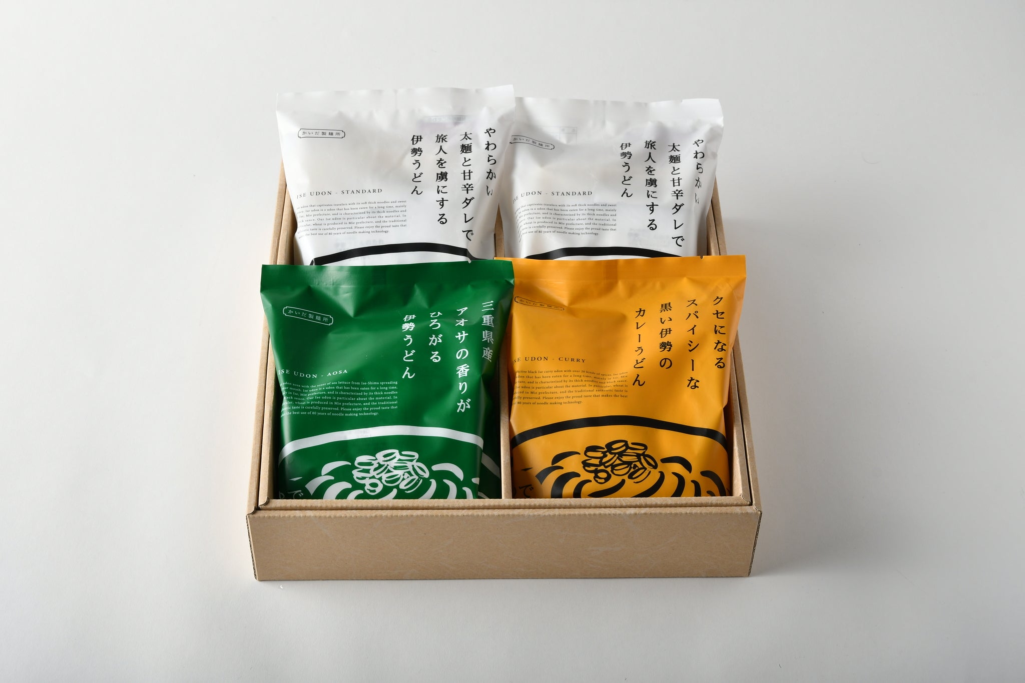 ISE UDON 詰め合わせ8食入り – かいだ製麺所