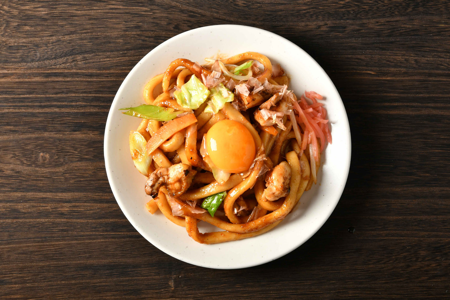 まっつぁかとりみそ焼きうどん