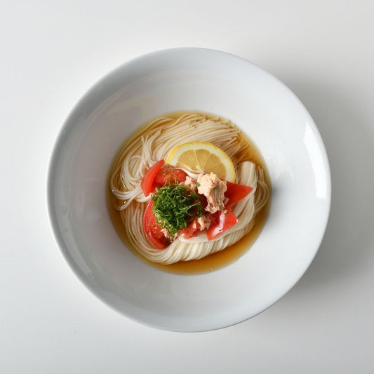 お試し メール便送料無料 米粉入りそうめんミエノナツ 3袋(80g×12束)